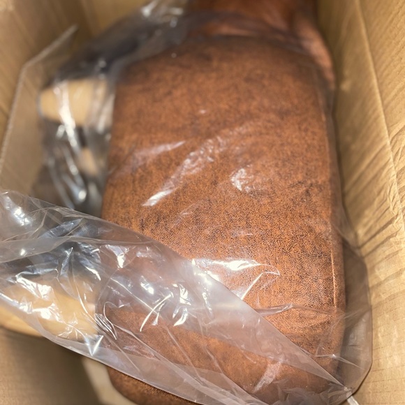 Joshua Steinberg safari ottoman - Picture 6 of 7